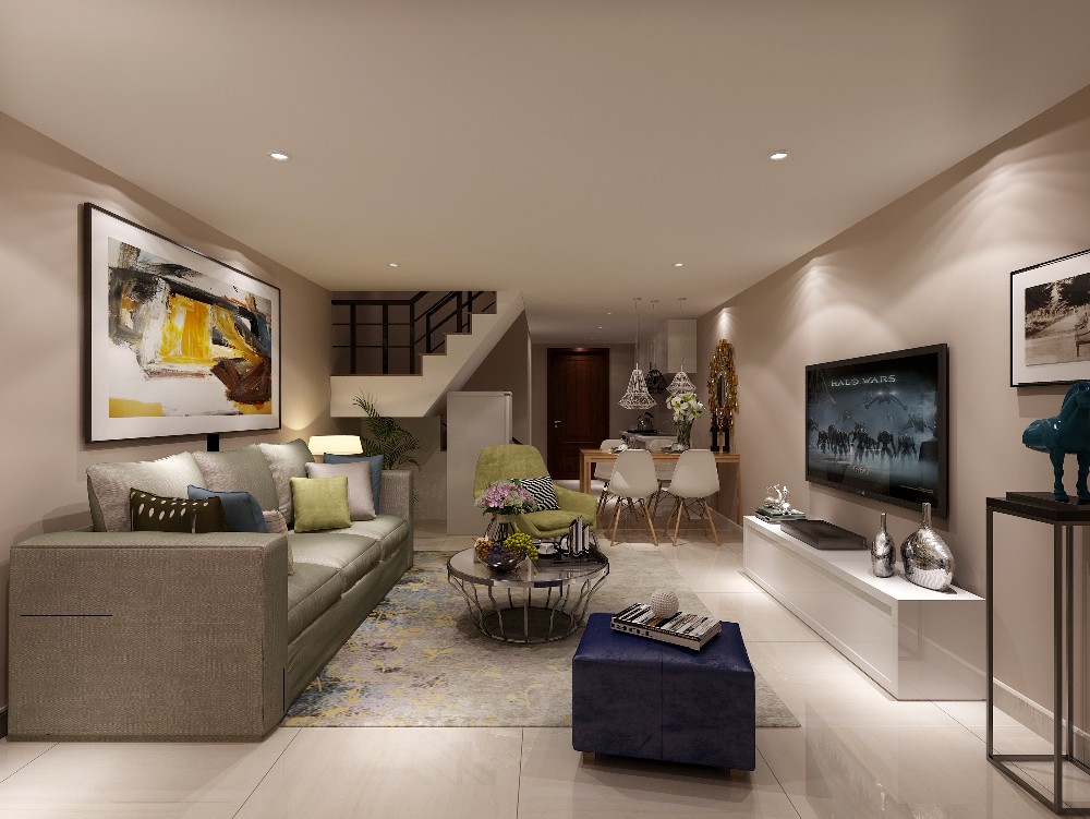 現代簡(jiǎn)約LOFT住宅，巧用空間，精彩生活